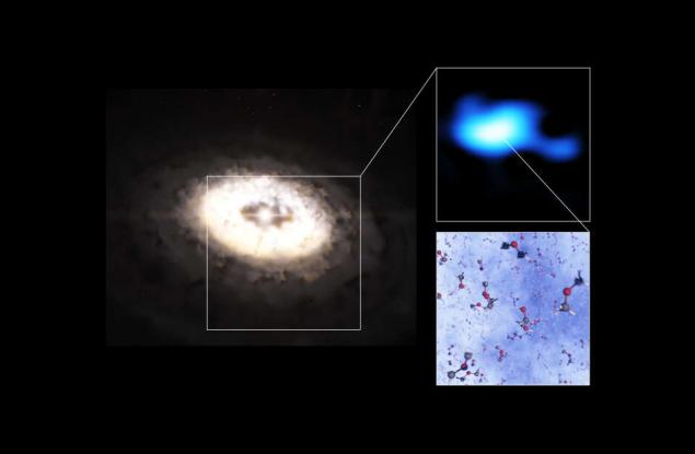 Откриха най-голямата молекула в планетообразуващ диск до момента
