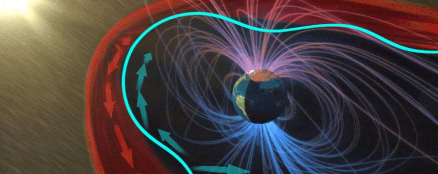По ръба на земната магнитосфера има стационарни вълни