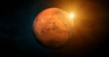 Марс бе засегнат от интензивни слънчеви бури също толкова силно, колкото и Земята